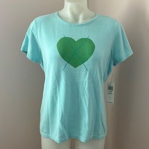 Blue Izod sweater, Large